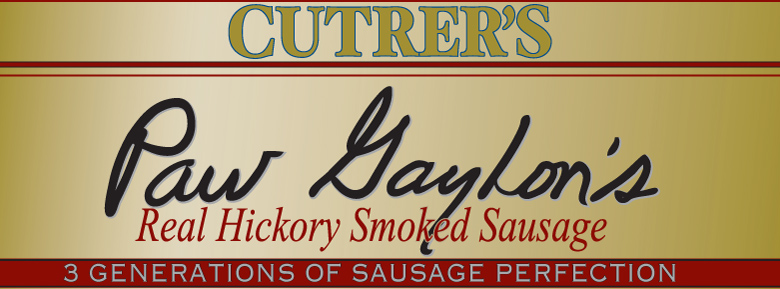 Cutrer's Paw Gaylon's Real Hickory Smoked Sausage